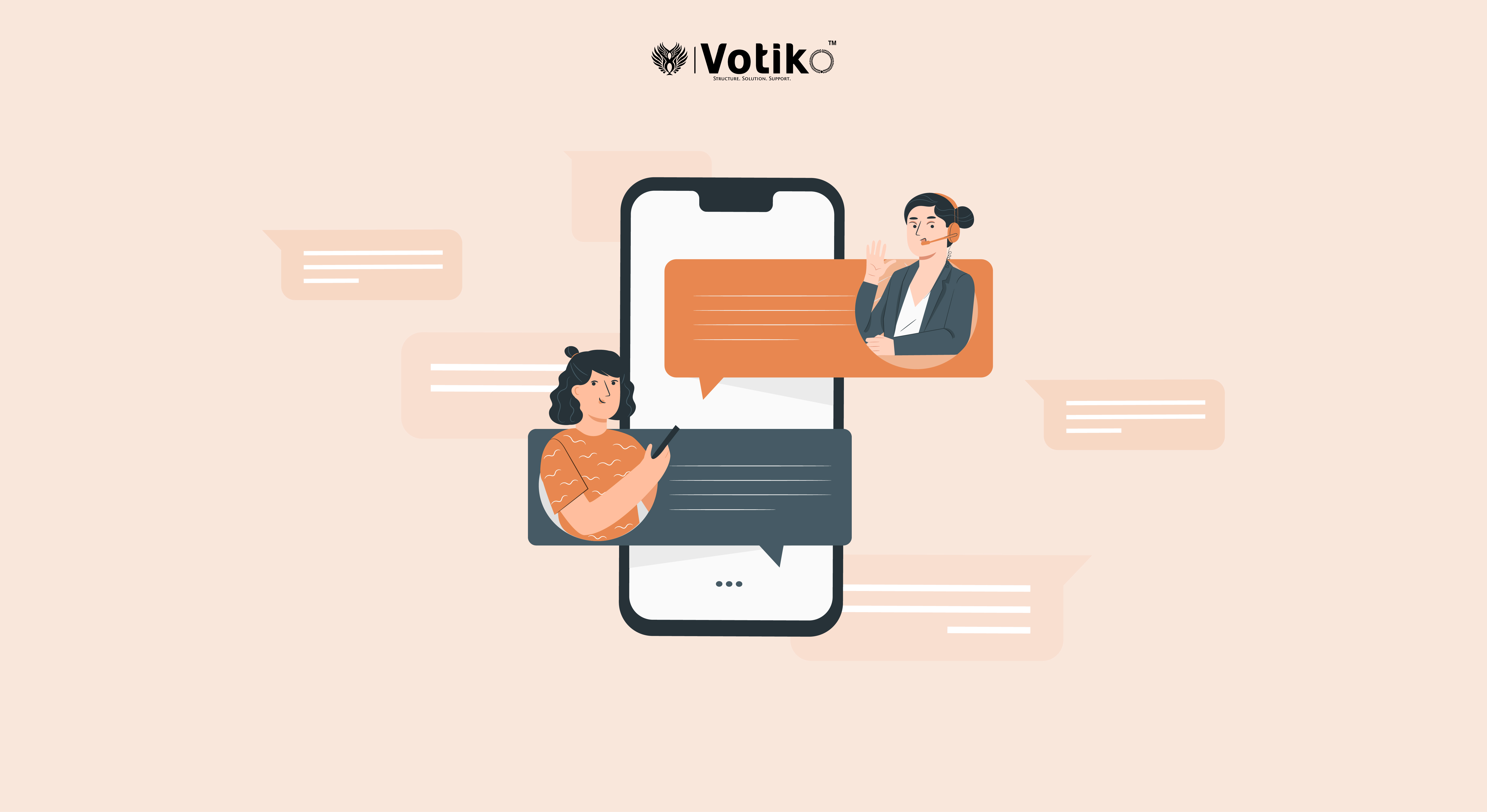 Reasons why you should consider adding Votiko’s  live chat Support to your business.